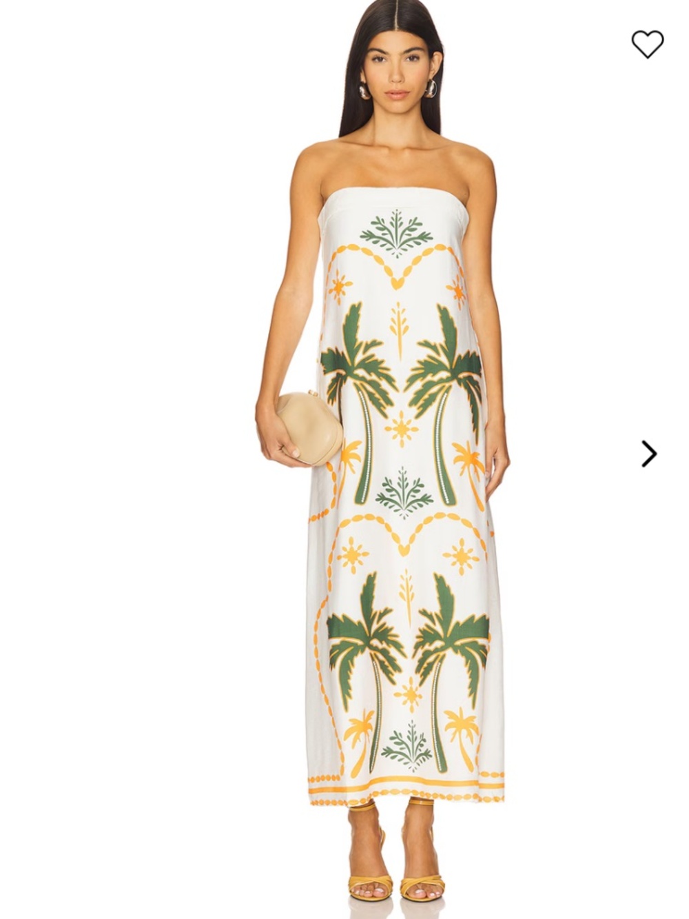 Revolve Seven Wonders Saphira Maxi Dress Ivory Small NWT